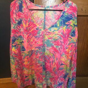 Lilly Pulitzer Luxletic UPF 30+ Treena Top